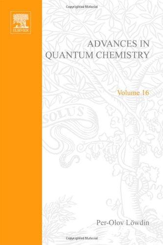Book ADVANCES IN QUANTUM CHEMISTRY VOL 16, Volume 16 free
