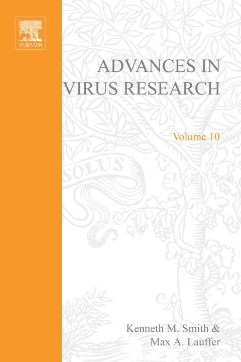 Book ADVANCES IN VIRUS RESEARCH VOL 10, Volume 10 (v. 10) free