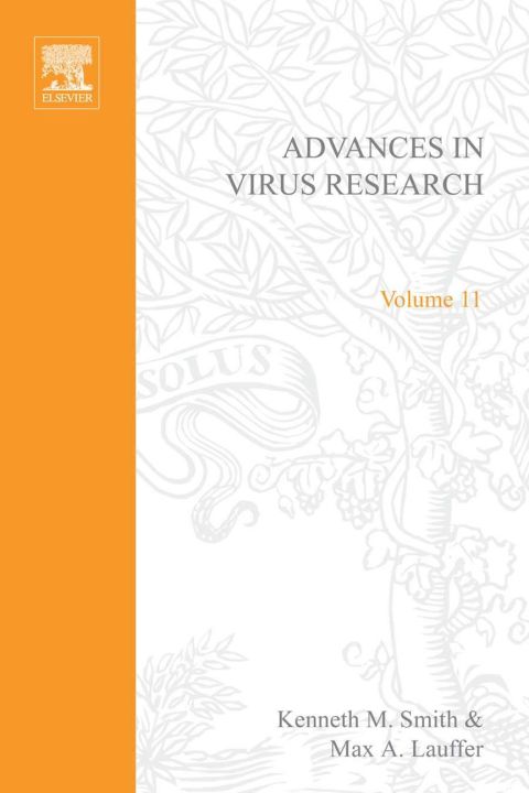 Book ADVANCES IN VIRUS RESEARCH VOL 11, Volume 11 (v. 11) free
