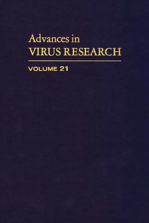 Book ADVANCES IN VIRUS RESEARCH VOL 21, Volume 21 (v. 21) free