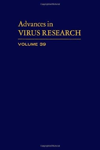 Book ADVANCES IN VIRUS RESEARCH VOL 39, Volume 39 free