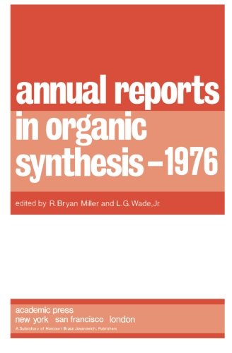 Book Ann Reports Organic Synthes 1976 (v. 7) free