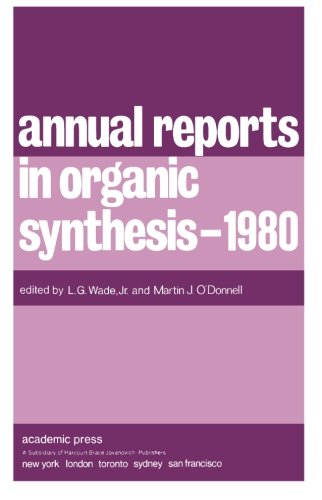 Book Annual Reports in Organic Synthesis - 1980 free