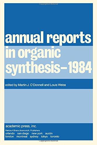 Book Annual Reports in Organic Synthesis, 1984 free