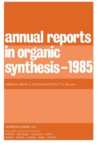 Book Annual Reports in Organic Synthesis, 1985 (v. 16) free