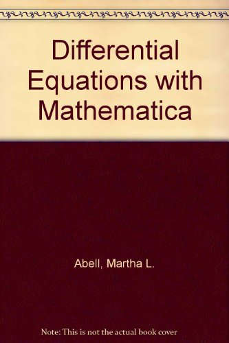 Book Differential equations with Mathematica free