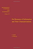 Book On measures of information and their characterizations, Volume 115 (Mathematics in Science and Engineering) free