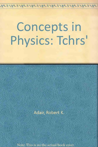 Book Concepts In Physics  (teachers Guide) free