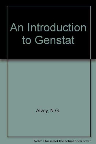 Book An Introduction to Genstat free