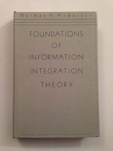 Book Foundations of Information Integration Theory free