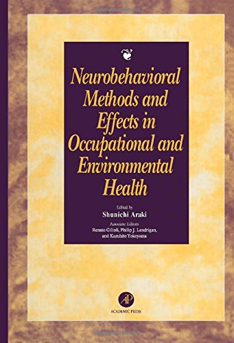 Book Neurobehavioral Methods and Effects in Occupational and Environmental Health free