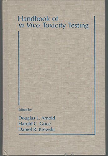 Book Handbook of in Vivo Toxicity Testing free