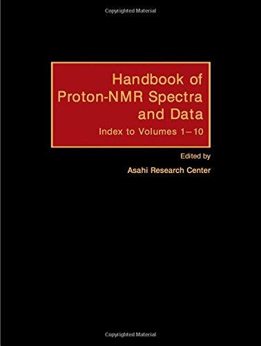 Book Handbook Of Proton-nmr Spectra And Data: Index To Volumes 1-10 (academic Press Handbook Series) free