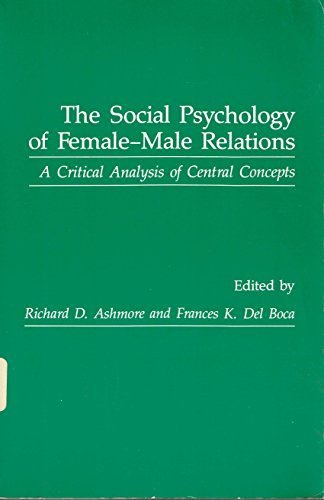 Book Social Psychology of Female-Male Relations free