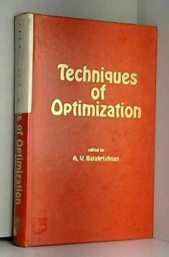 Book Techniques Of Optimization free