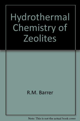 Book Hydrothermal Chemistry of Zeolites free