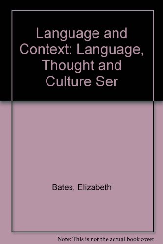 Book Language And Context (language, Thought And Culture Ser) free