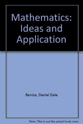 Book Mathematics: Ideas And Applications free