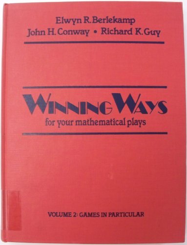 Book Winning Ways for Your Mathematical Plays, Vol. 2 free