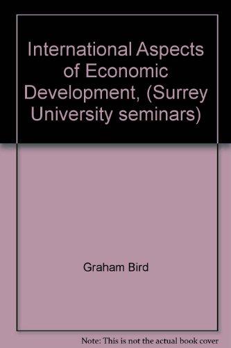 Book International Aspects of Economic Development (Survey Seminars in Applied Economics) free