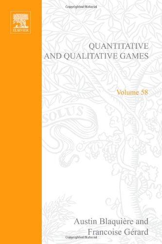 Book Quantitative and Qualitative Games (Mathematics in Science and Engineering) free