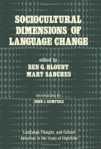 Book Sociocultural dimensions of language change (Language, thought, and culture) free