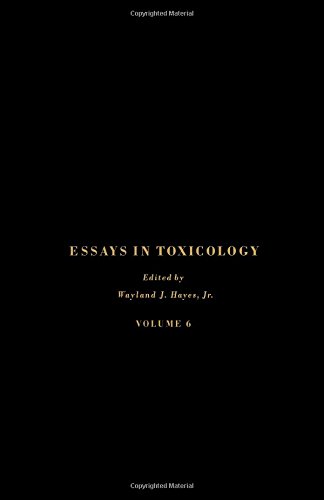 Book Essays in Toxicology Volume 6 (v. 6) free