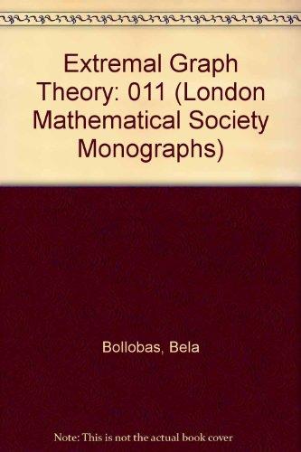 Book Extremal Graph Theory (L.M.S. monographs) free