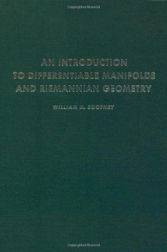 Book An introduction to differentiable manifolds and Riemannian geometry (Pure and applied mathematics, a series of monographs and textbooks) free