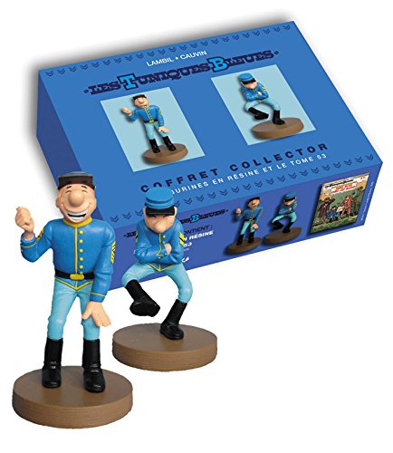 Book COFFRET LES TUNIQUES BLEUES + 2 STATUETTES EN RESINE (French Edition) free