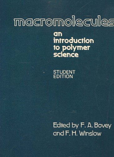 Book Macromolecules: An Introduction to Polymer Science free