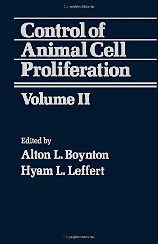 Book Control of Animal Cell Proliferation (v. 2) free