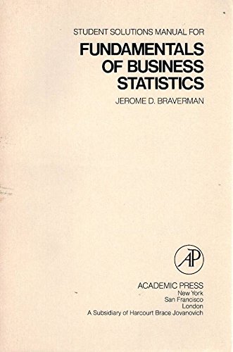 Book Student Solutions Manual For Fundamentals Of Busin free