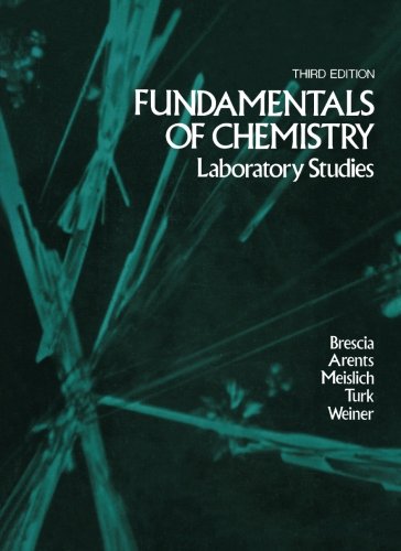 Book Fundamentals of Chemistry: Laboratory Studies, Third Edition free