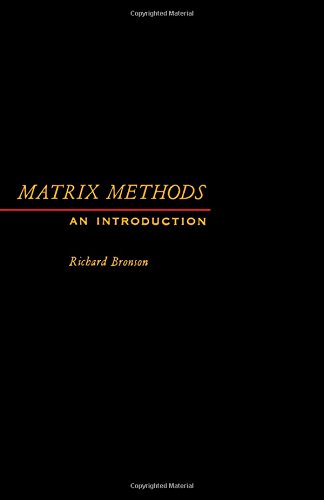 Book Matrix methods;: An introduction free