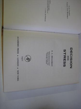 Book Decision and Stress free