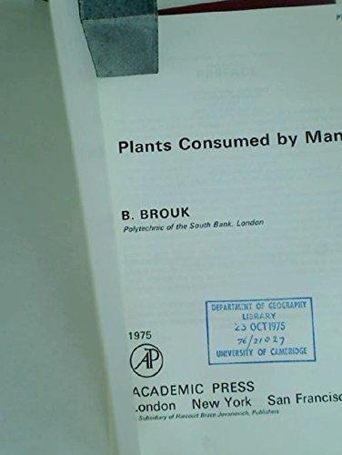 Book Plants consumed by man free