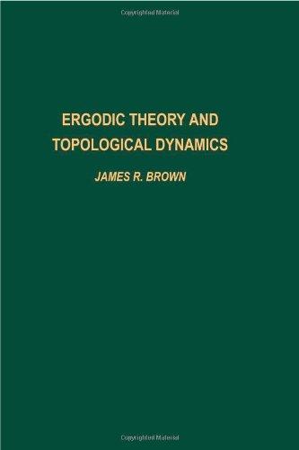 Book Ergodic theory and topological dynamics, Volume 70 (Pure and Applied Mathematics) free