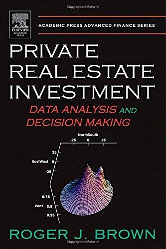 Book Private Real Estate Investment: Data Analysis And Decision Making (Academic Press Advanced Finance) free