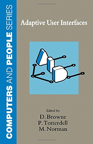 Book Adaptive User Interfaces (Computers and People Series) free