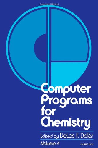Book Computer Programs for Chemistry (v. 4) free