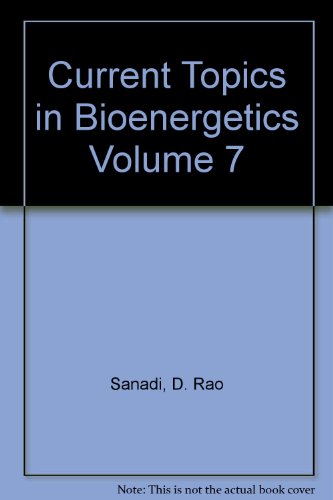 Book Current Topics In Bioenergetics, Volume 8: 1978 free