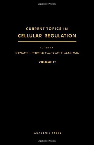 Book Current Topics In Cellular Regulation, Vol. 23 free