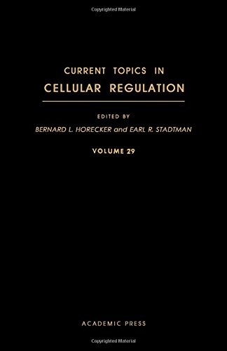 Book Current Topics in Cellular Regulation, Vol. 29 free