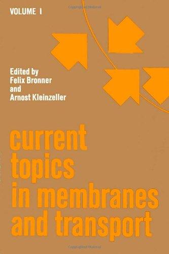 Book CURR TOPICS IN MEMBRANES & TRANSPORT V1 free
