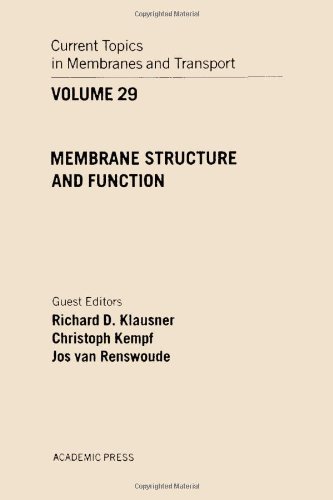 Book CURR TOPICS IN MEMBRANES & TRANSPORT V29, Volume 29 (Current Topics in Membranes and Transport) free