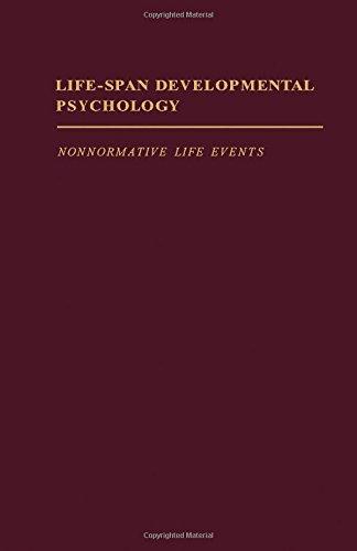 Book Life-Span Developmental Psychology: Nonnormative Life Events free