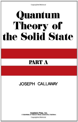 Book Quantum theory of the solid state free