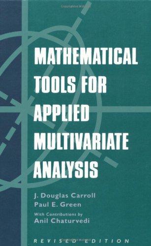 Book Mathematical Tools for Applied Multivariate Analysis, Revised Edition free