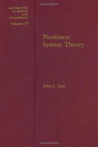 Book Nonlinear System Theory (Mathematics in Science and Engineering, Vol. 175) free